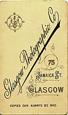 Back of card